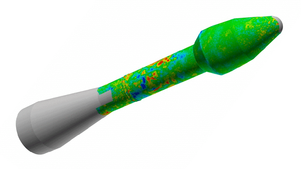 Chaotic Airflow Over Rocket Measured in Groundbreaking Test