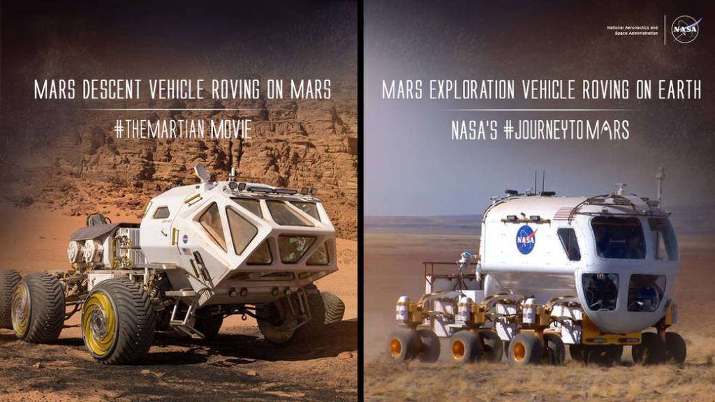 Mars Exploration Vehicle Roving on Earth