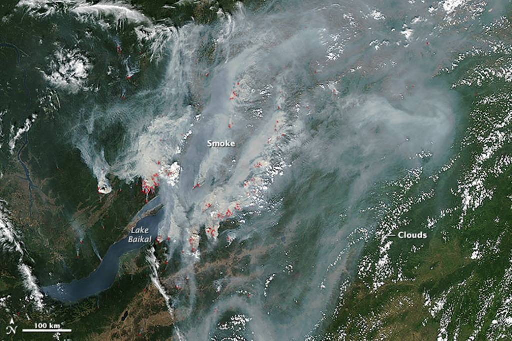Fires in Siberia