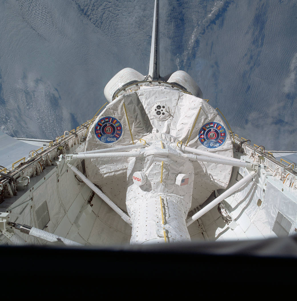 This week in 1983, STS-9 launched aboard the space shuttle Columbia carrying the first Spacelab mission.