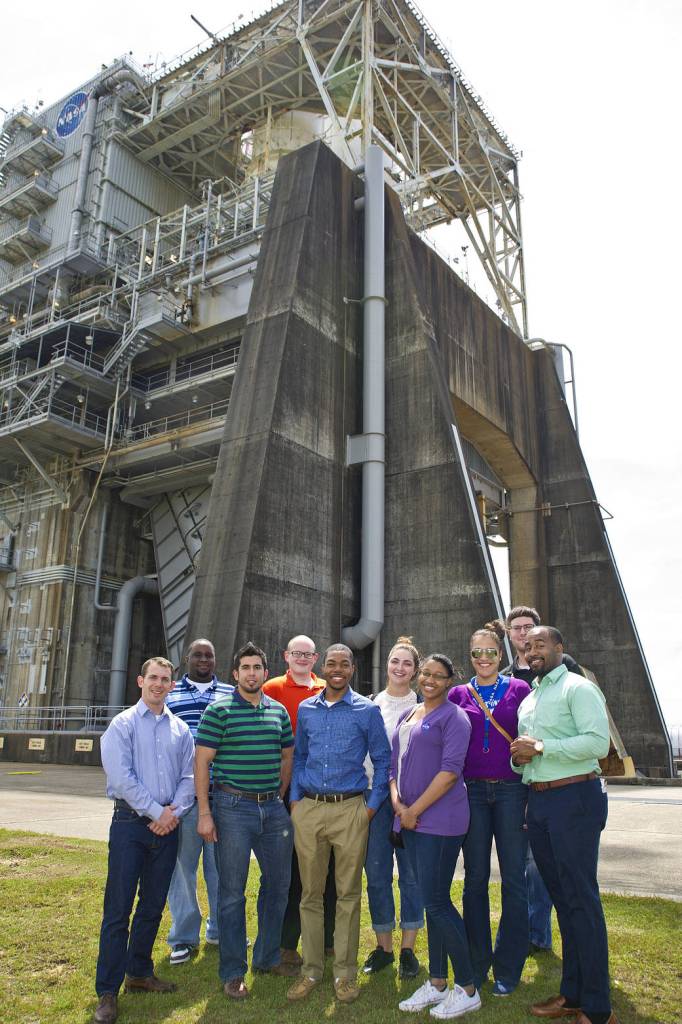 NASA Interns Tour Stennis