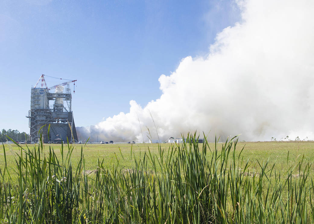 fall RS-25 test