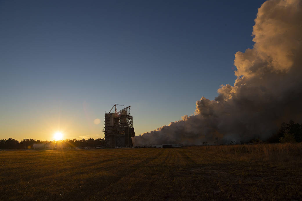 RS-25 Engine Test