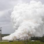 NASA conducted its fourth RS-25 single-engine hot fire of the year May 20, a continuation of its seven-part test series to support development and production of engines for the agency’s Space Launch System (SLS) rocket on future missions to the Moon.