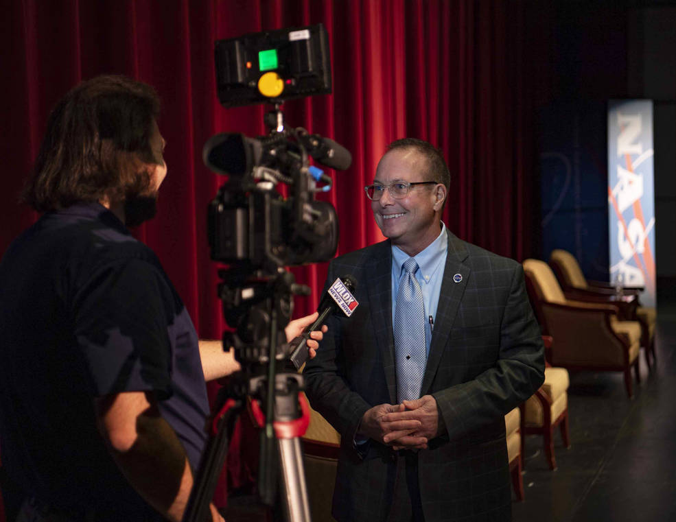 NASA's Stennis Space Center Director Dr. Rick Gilbrech