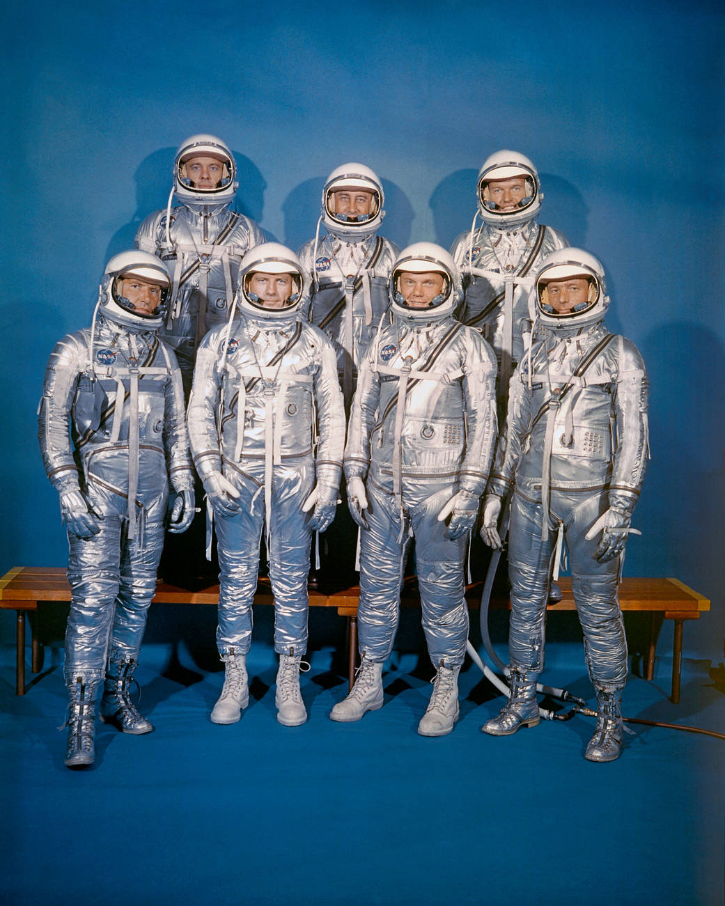 On April 9, 1959, NASA introduced its first astronaut class, the Mercury 7.