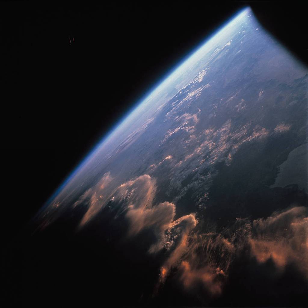 Andes Mountains as seen from Gemini 7