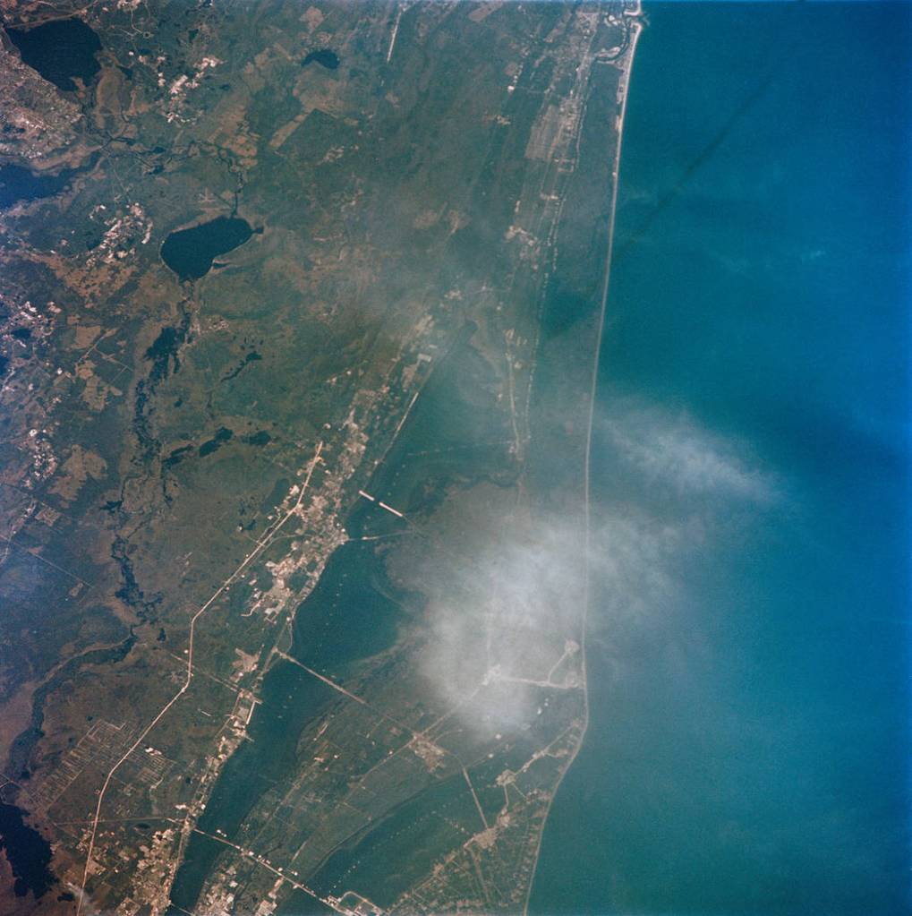 Fifty Years Ago, Kennedy Space Center Photographed From Gemini VII