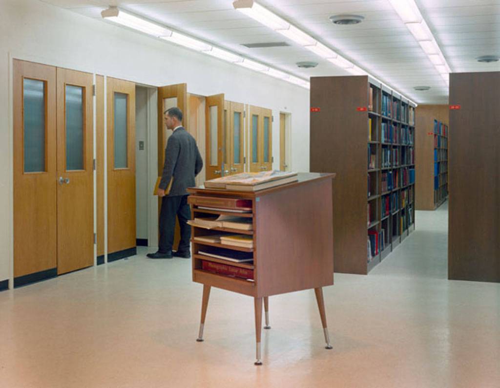 JSC Technical Library, circa 1967