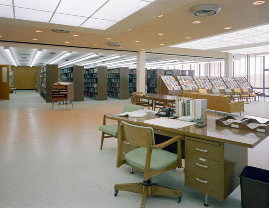 JSC Technical Library, circa 1967