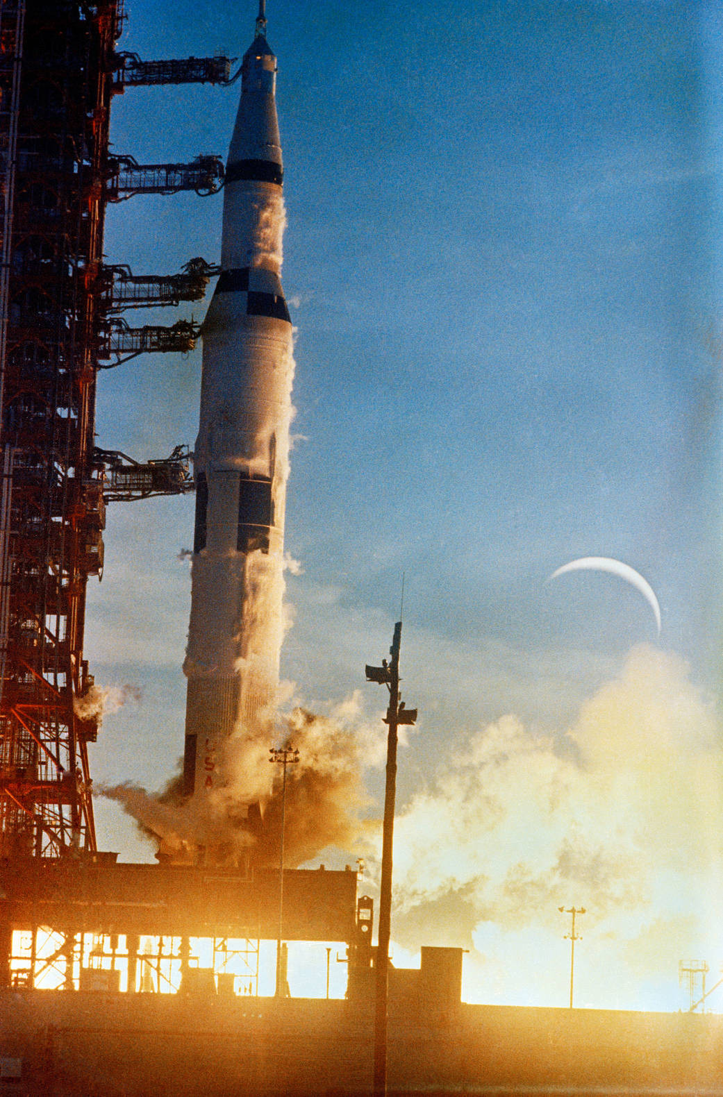 This week in 1968, Apollo 8 lifted off from Launch Complex 39A at NASA’s Kennedy Space Center. 