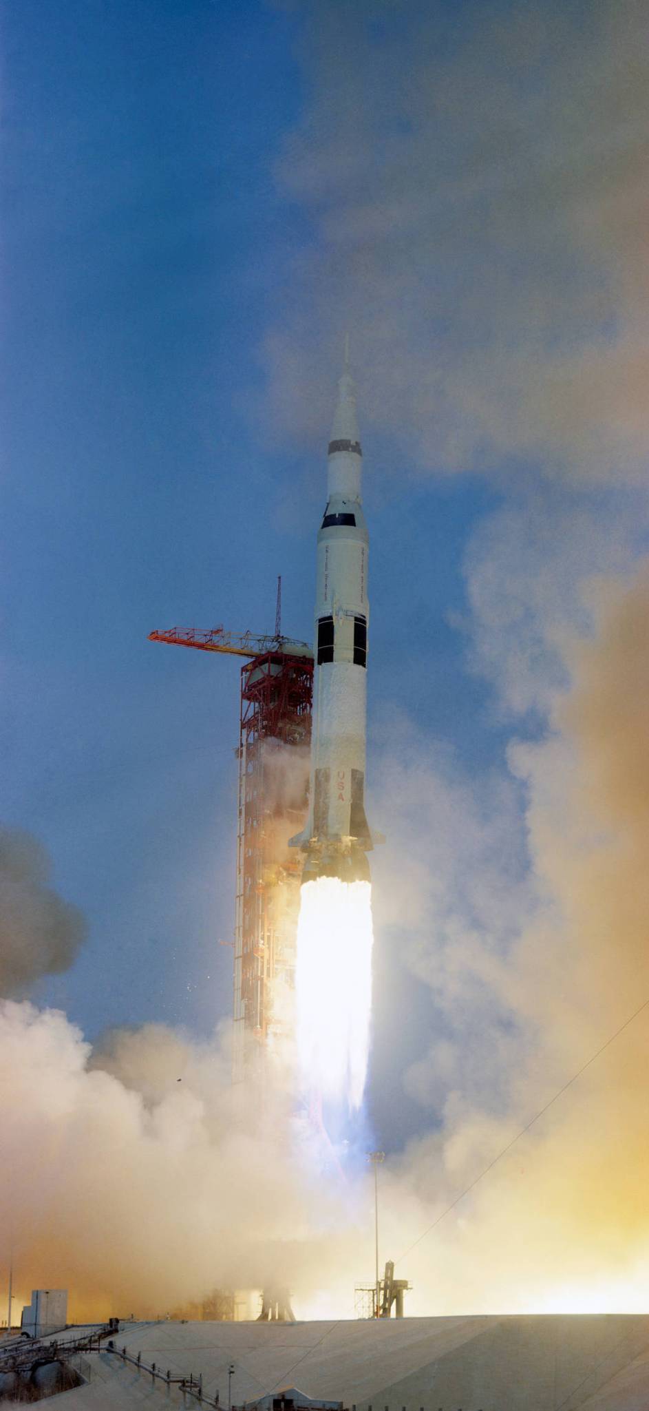 Launch of Apollo 13 From Kennedy Space Center—April 11, 1970.