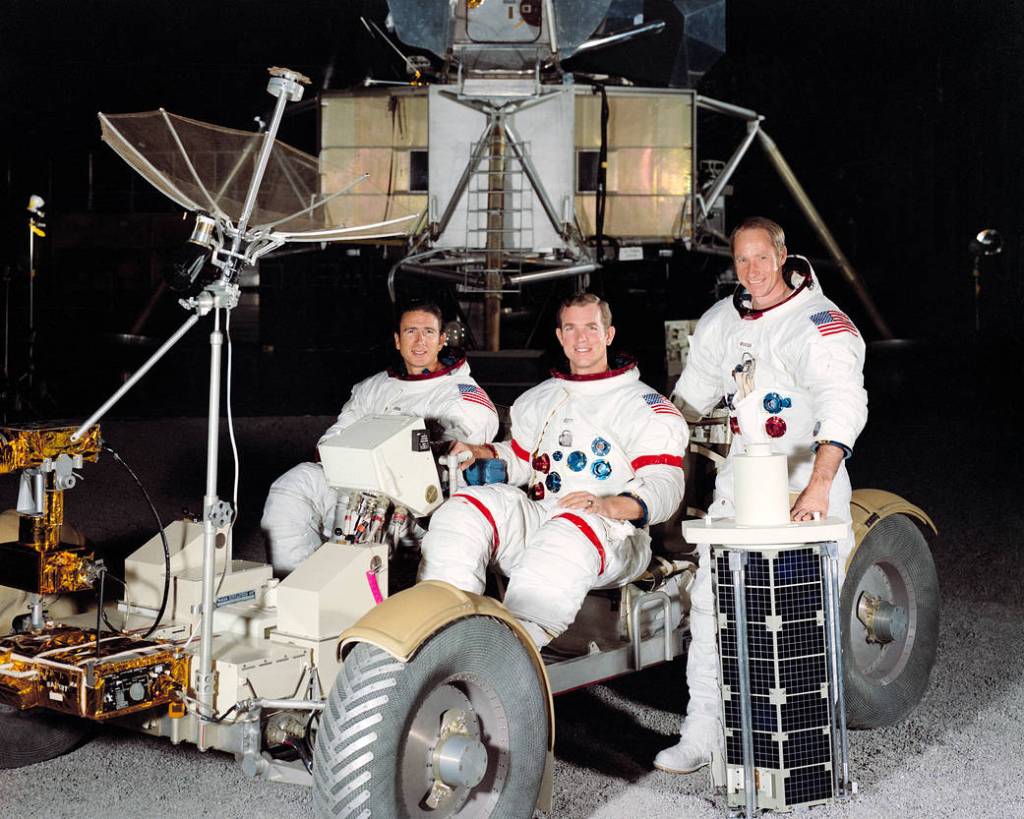 The crew of Apollo 15