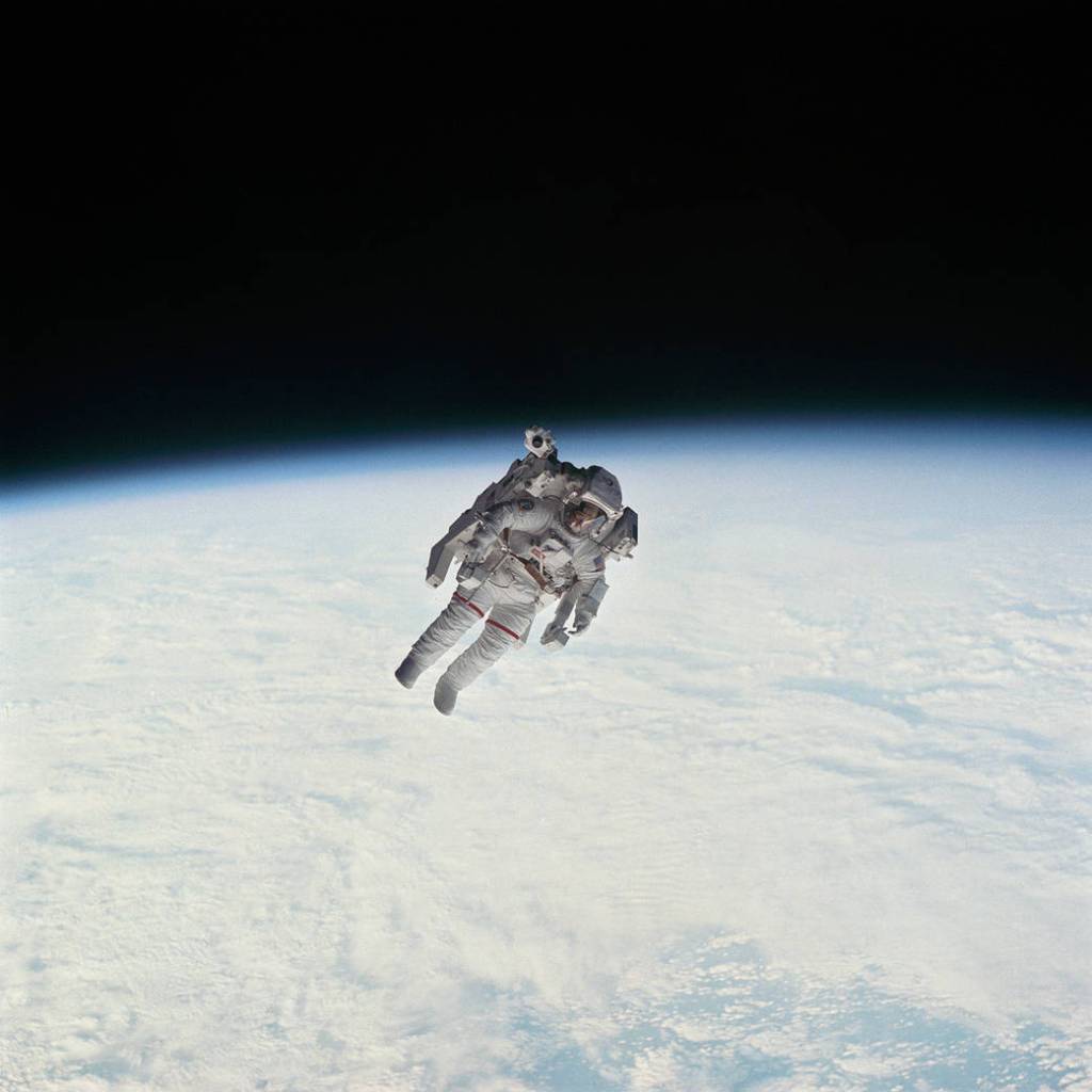 Astronaut Bruce McCandless on First-ever Untethered Spacewalk