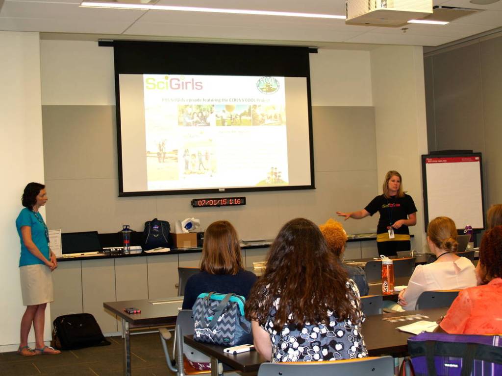 Promoting STEM With SciGirls Role Model Training