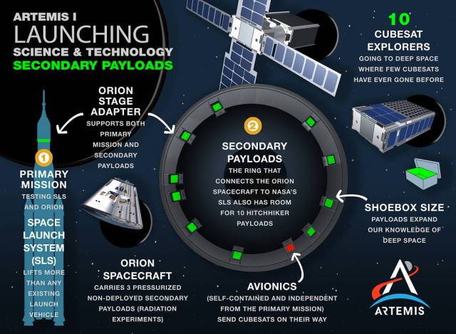 Secondary Payloads Infographic