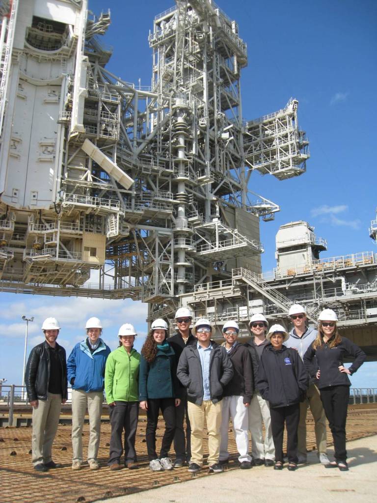 Massachusetts Space Grant Consortium Students Take Notes From KSC Engineers