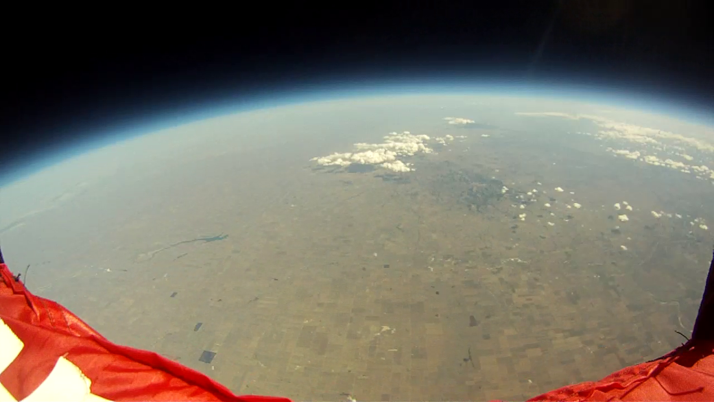 Photo taken from Montana Space Grant balloon