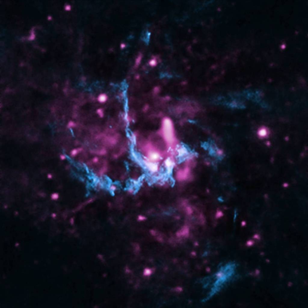 High-Energy Particles in Milky Way Black Hole