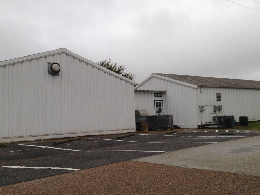 Side View of Building 226 Showing the Connector between Portions