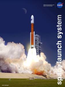 Artist concept of the Block II configuration of NASA’s Space Launch System