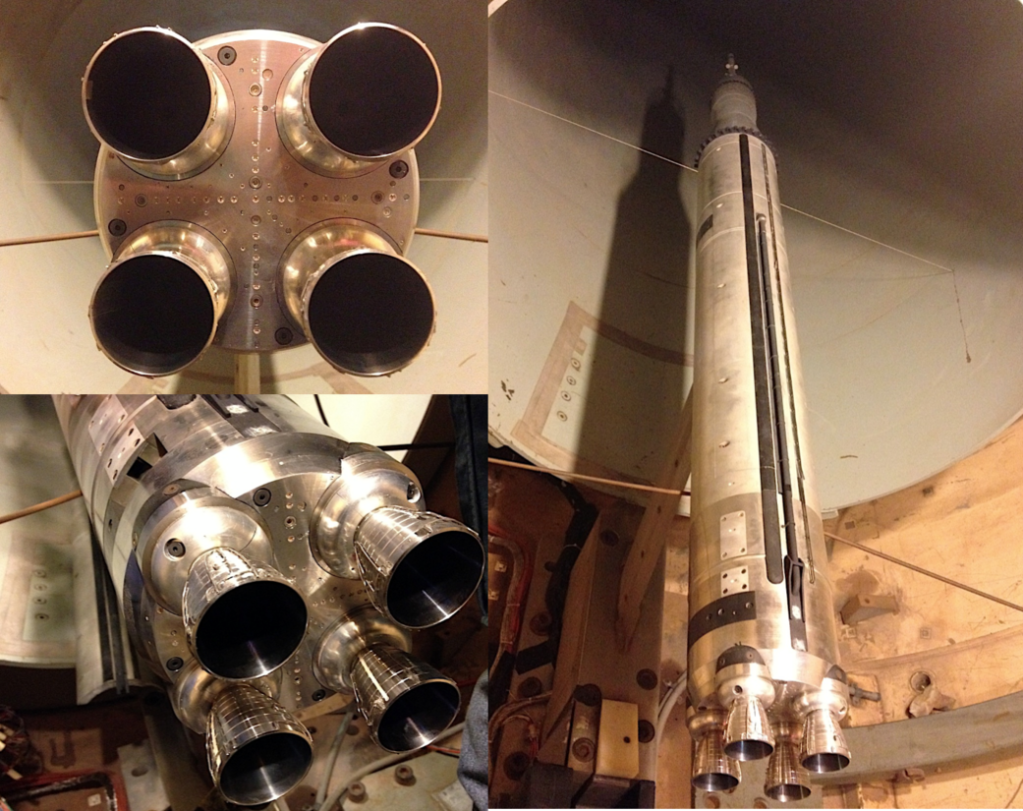 Mini Models Fire Up for SLS Base Heating Tests