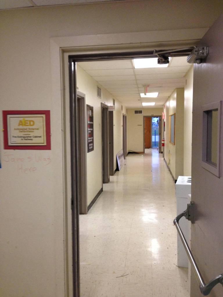 South Corridor in Building 226