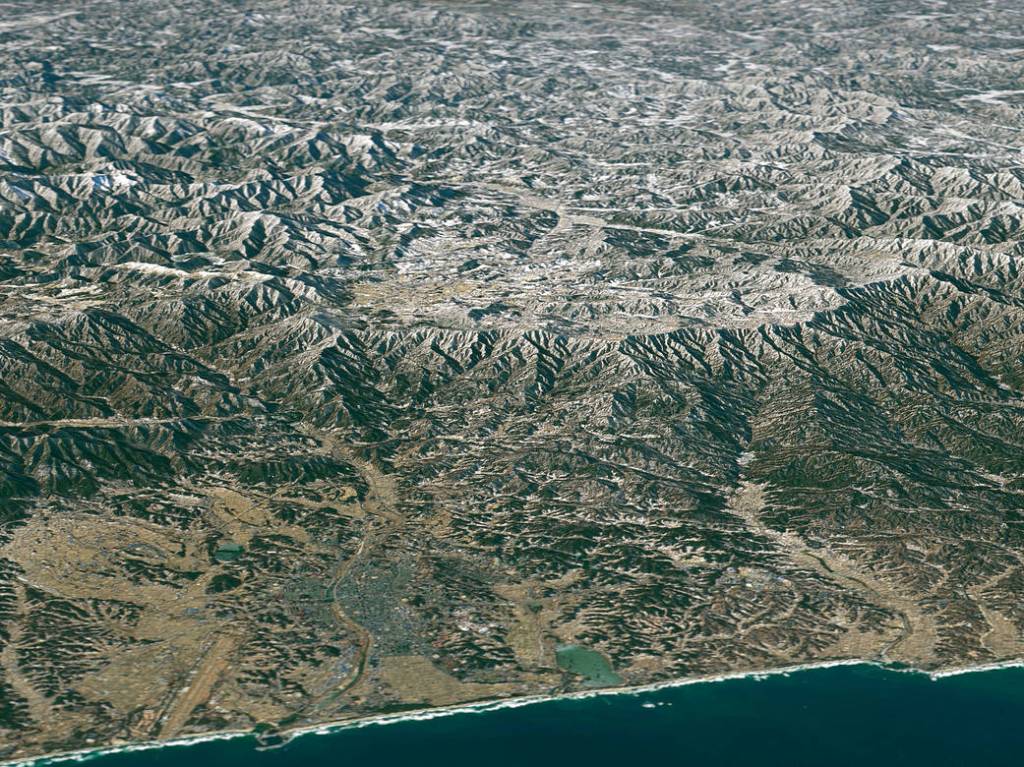 A View of the Winter Olympics From Above