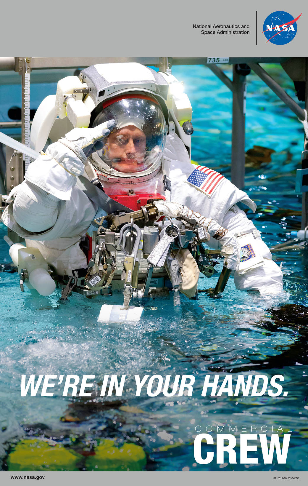 Commercial Crew Safety Awareness poster