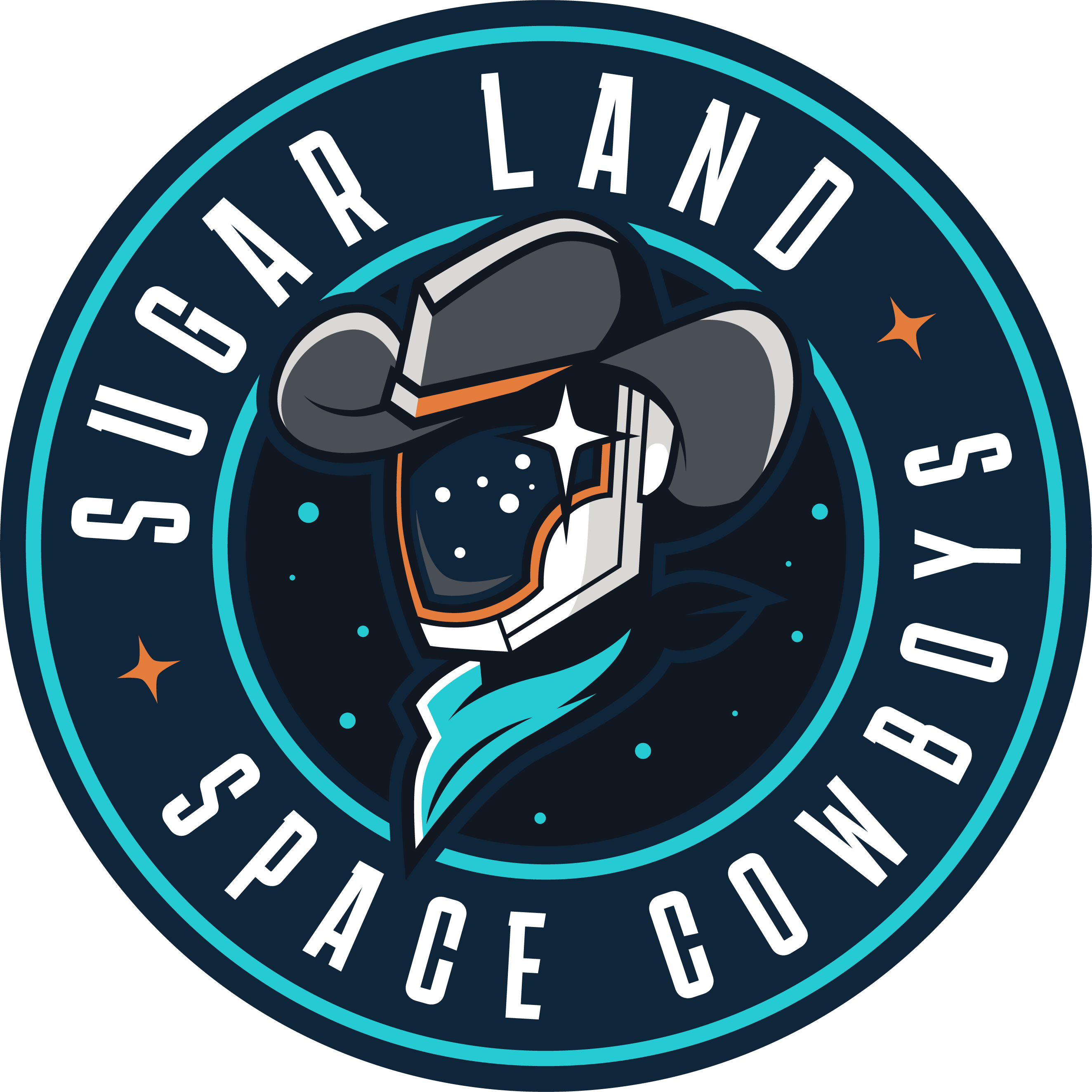 Sugar Land Space Cowboy logo