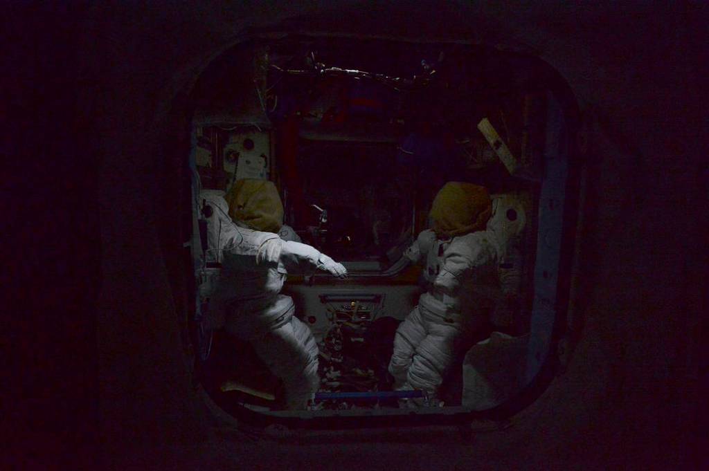 Night Aboard the Space Station