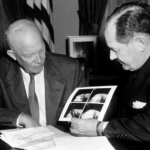President Eisenhower signs the National Aeronautics and Space Act