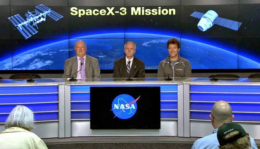 SpaceX-3 Post Launch News Conference