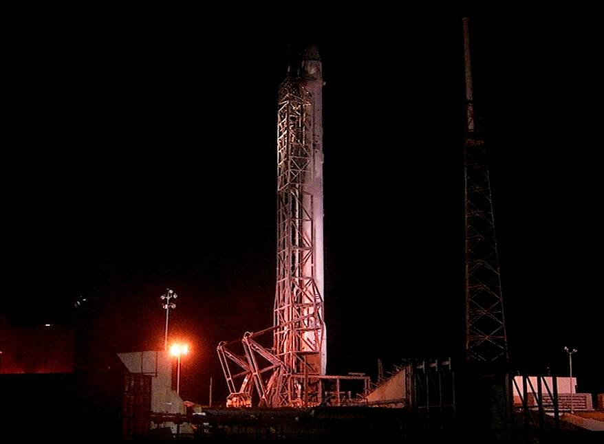 SpaceX Falcon Ready for Launch