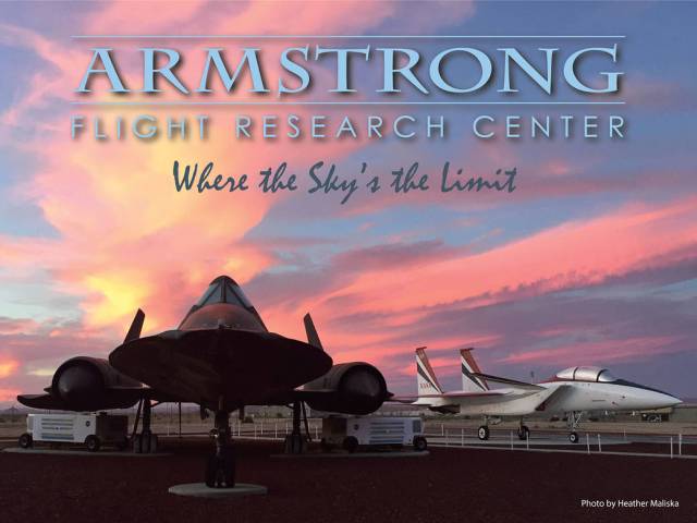 The SR-71A #844 and F-15B #837 under a beautiful August sunset.