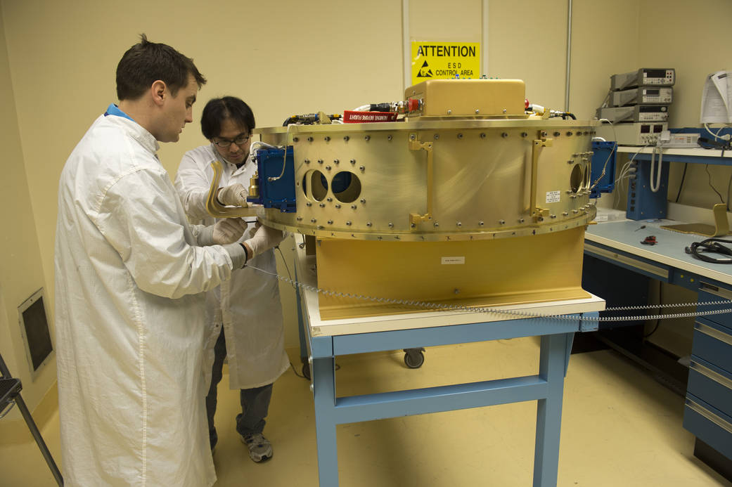 Engineers Performing Integration Testing on the NLAS