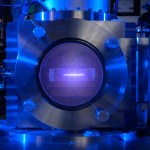 Picture of Plasma generated in the Cosmic Simulation Chamber (COSmIC)