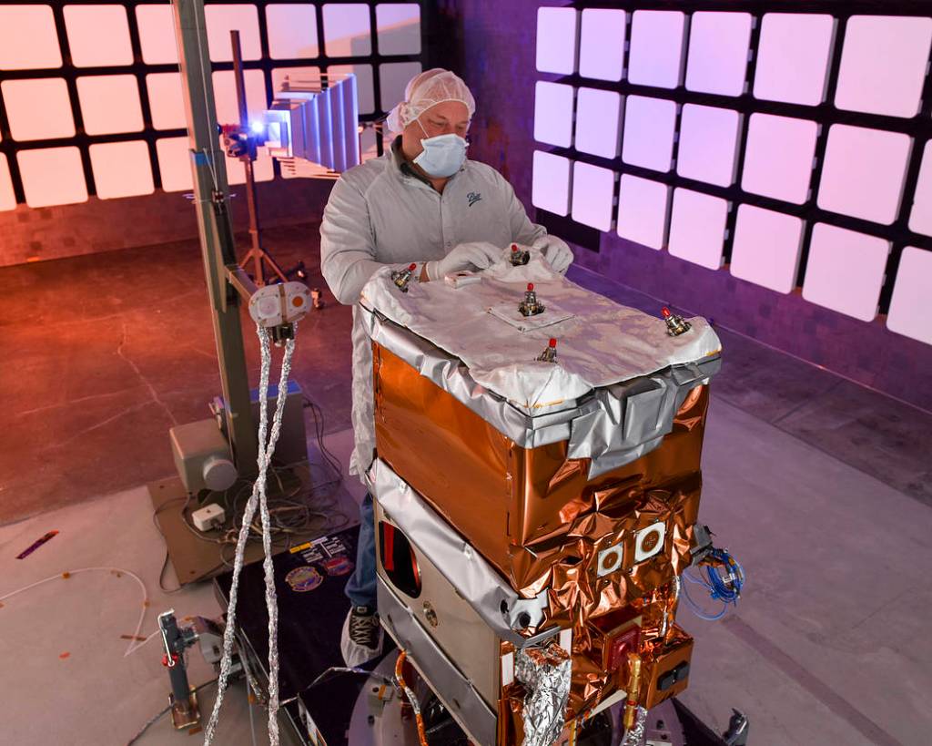 Green Propellant Infusion Mission Passes Spacecraft Integration Milestone
