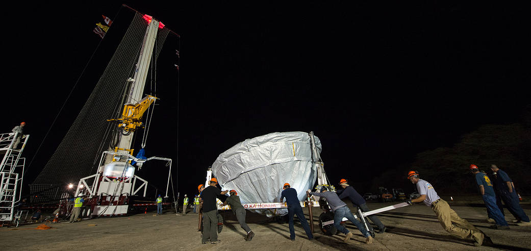 Low-Density Supersonic Decelerator (LDSD) full mission dress rehearsal.