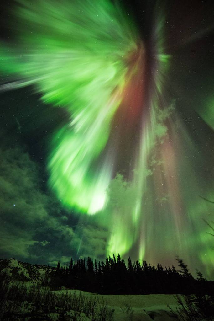 St. Patrick’s Day Green Aurora