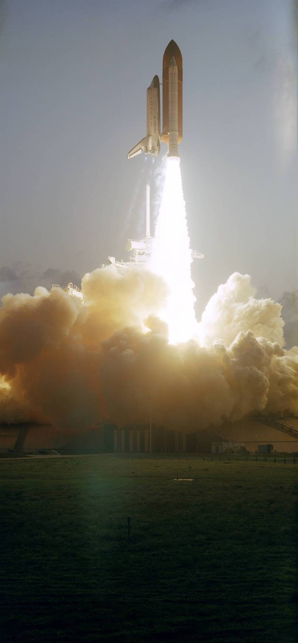 Liftoff of Shuttle Endeavour from Cape Canaveral