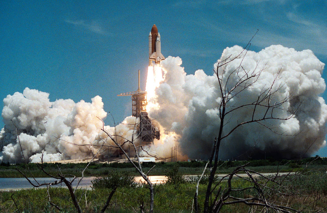 This week in 1994, space shuttle Columbia, mission STS-65, launched from NASA’s Kennedy Space Center.