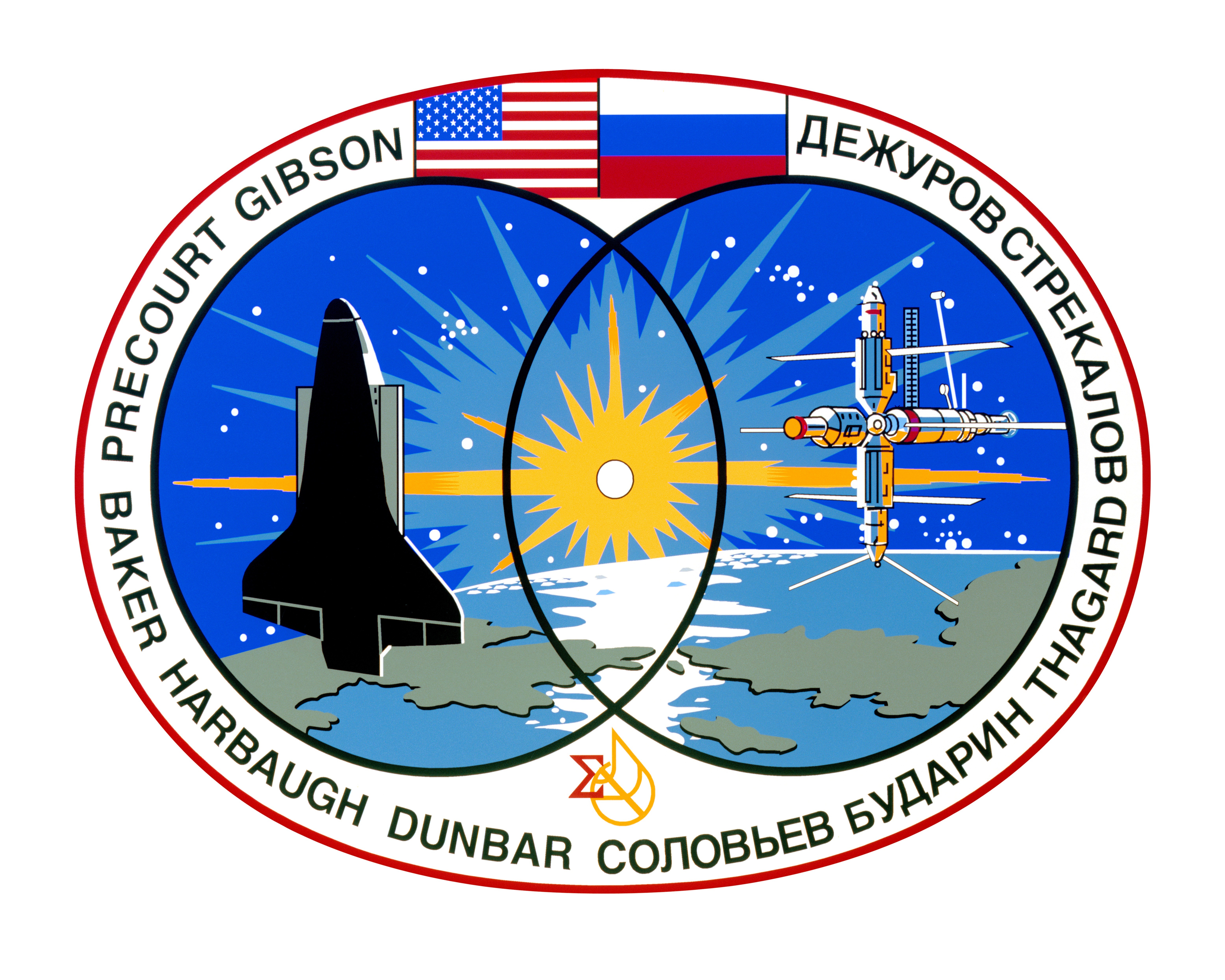 STS-71 Crew Patch