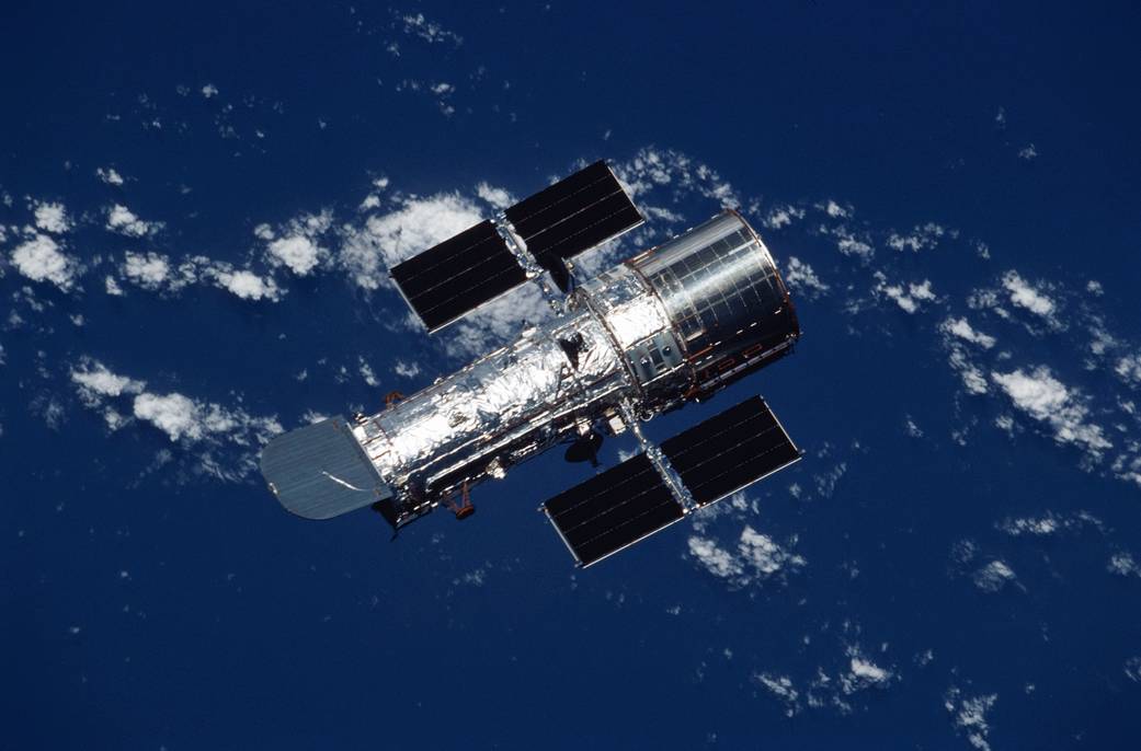 The Hubble Space Telescope, taken during STS-109.