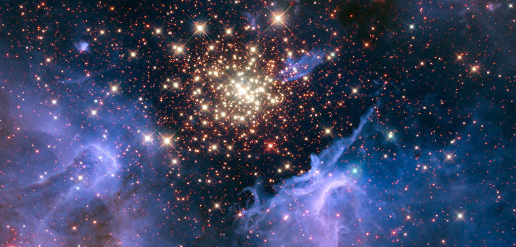NGC 3603, a nebula in the constellation Carina