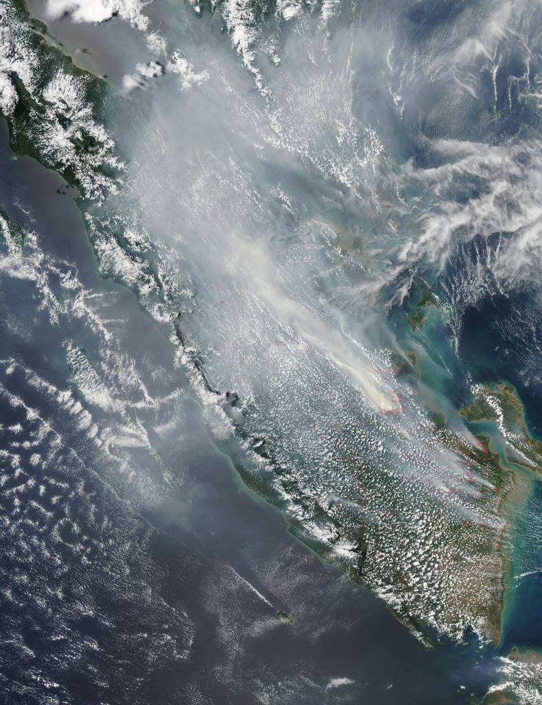 Agricultural Fires Still Ablaze in Sumatra