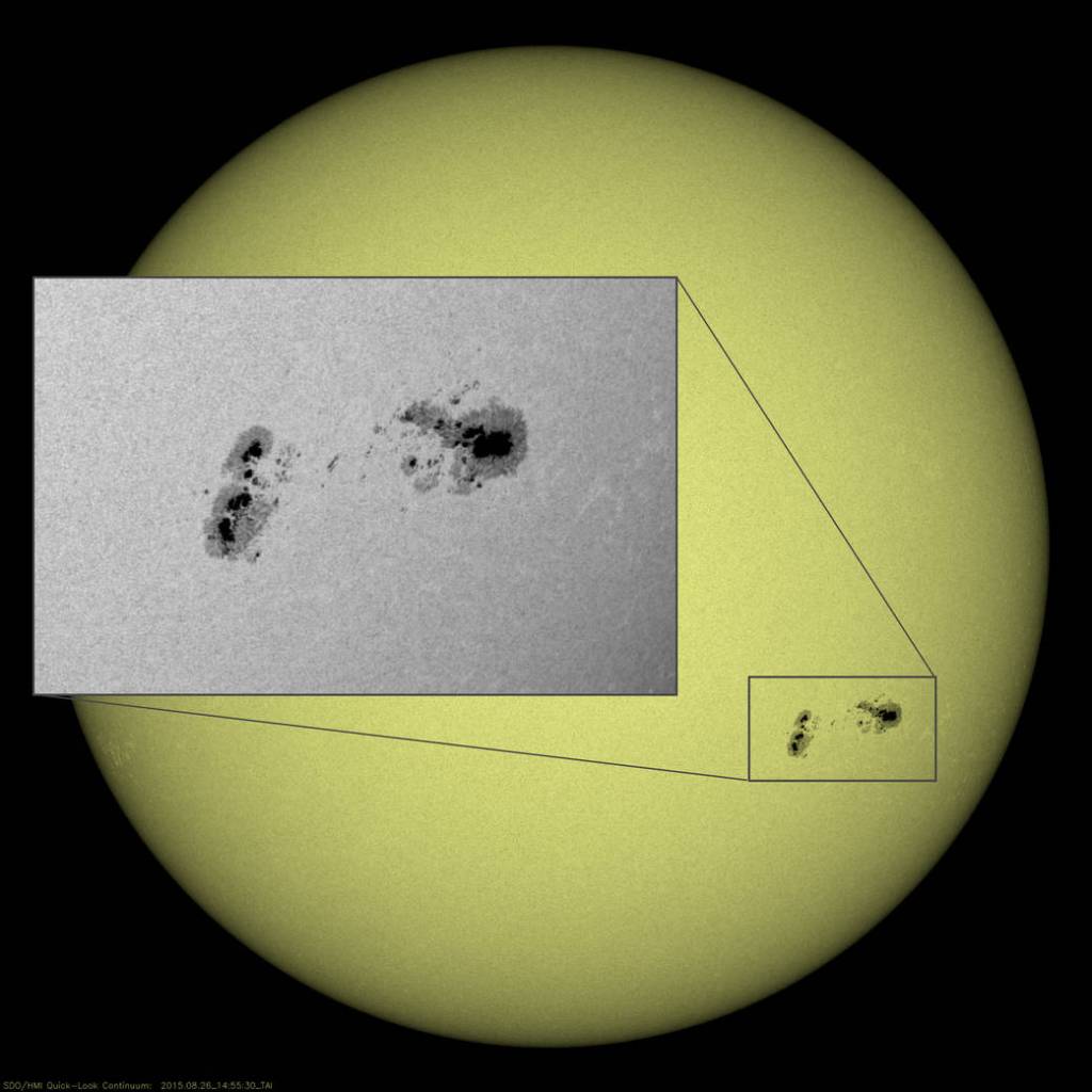 Big Sunspot Group