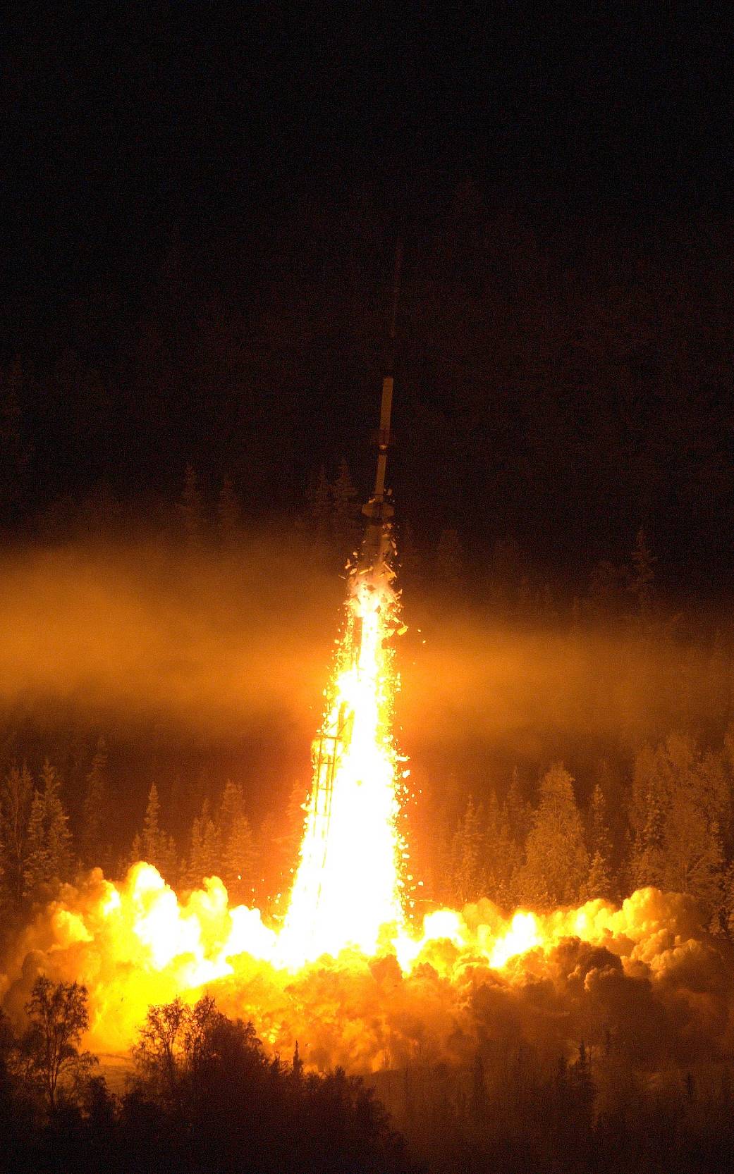 The ASSP launches from Alaska on Jan. 28, 2015.