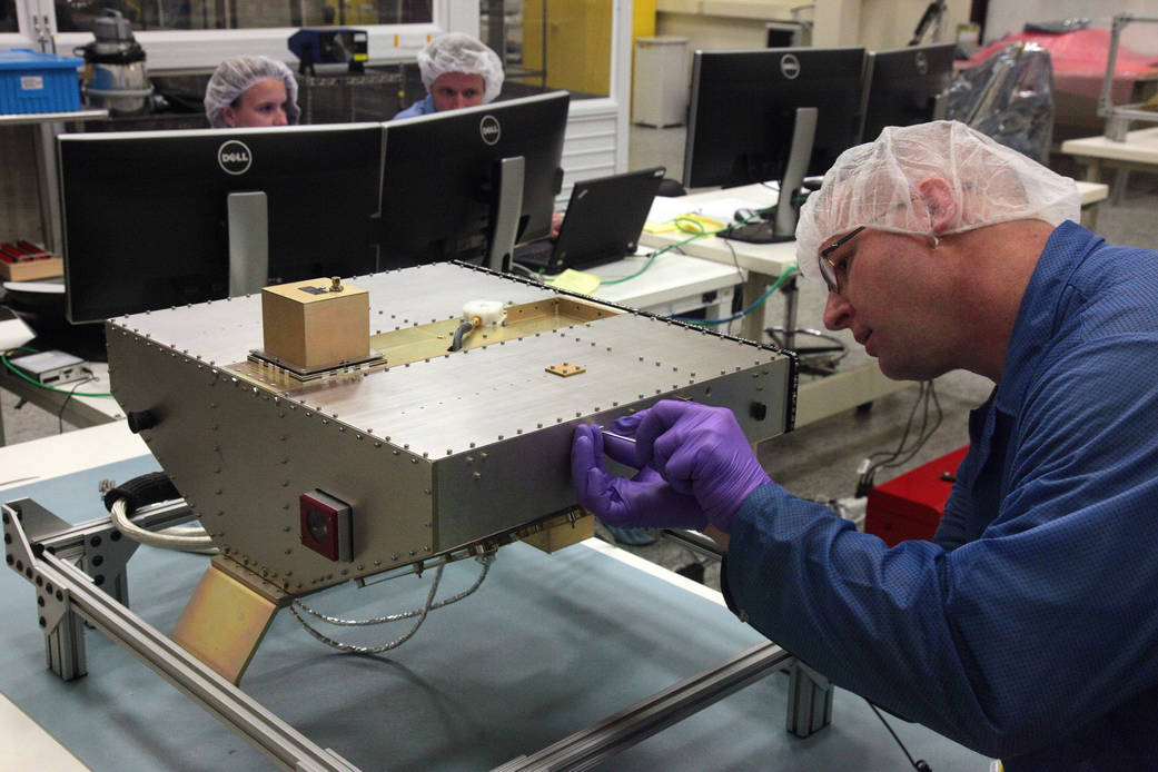 CYGNSS engineering model at SwRI