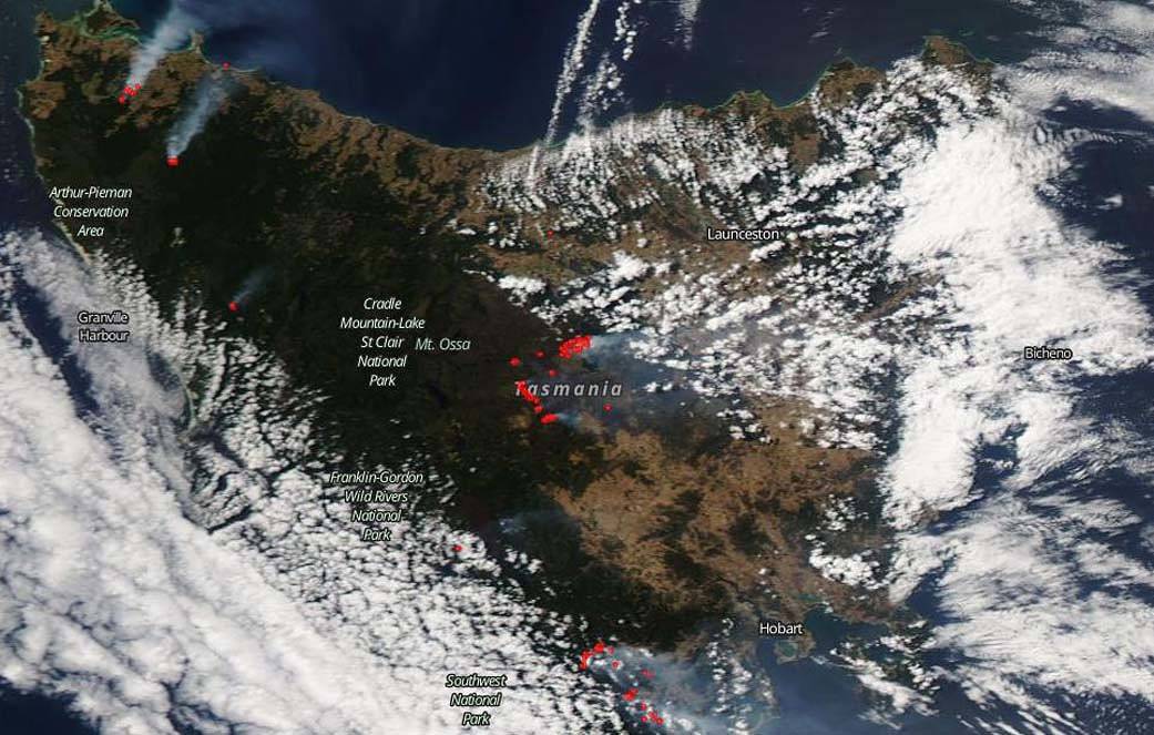 Tasmania on Fire
